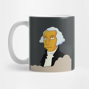 Torn George Washington Painting Mug